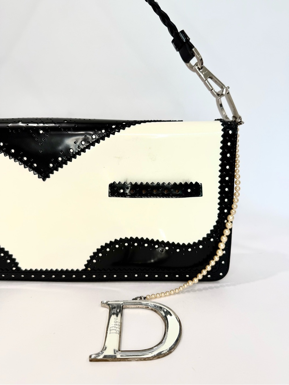 RARE Dior Runway D’Trick Shoulder Bag / Clutch - Picture 10 of 14